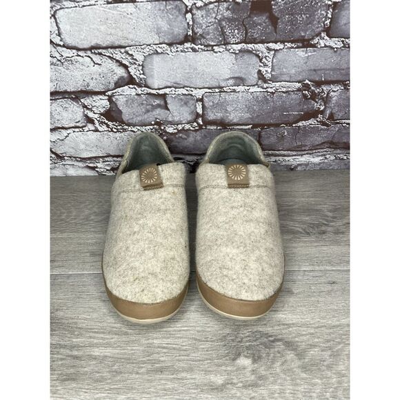 UGG Polartec Ivory Wool Fabric Casual Comfort Loafers Men 8M US/40.5EU 1018240 - Picture 15 of 16
